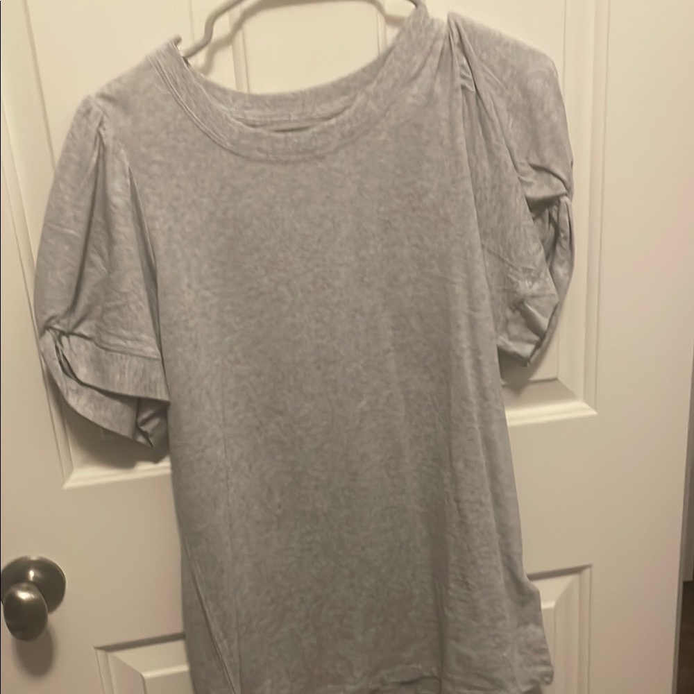 Amazon Essentials Heather Gray Top